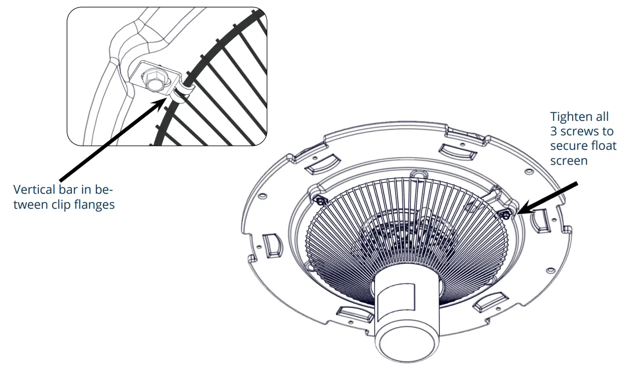 Kasco 51 J Series Decorative Pond Fountain - holes 2