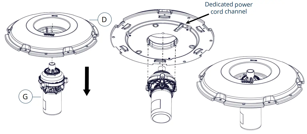 Kasco 51 J Series Decorative Pond Fountain - power
