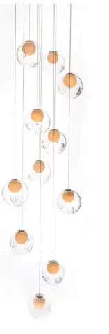 BOCCI 28.11 Random Eleven Pendant Light