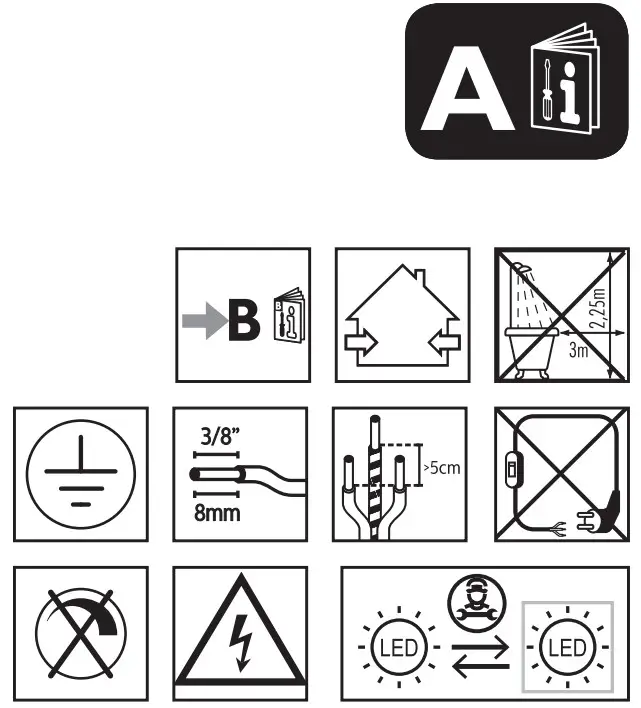 PHLIPS Dawn CL258 LED Ceiling Light Grey - Fig 1