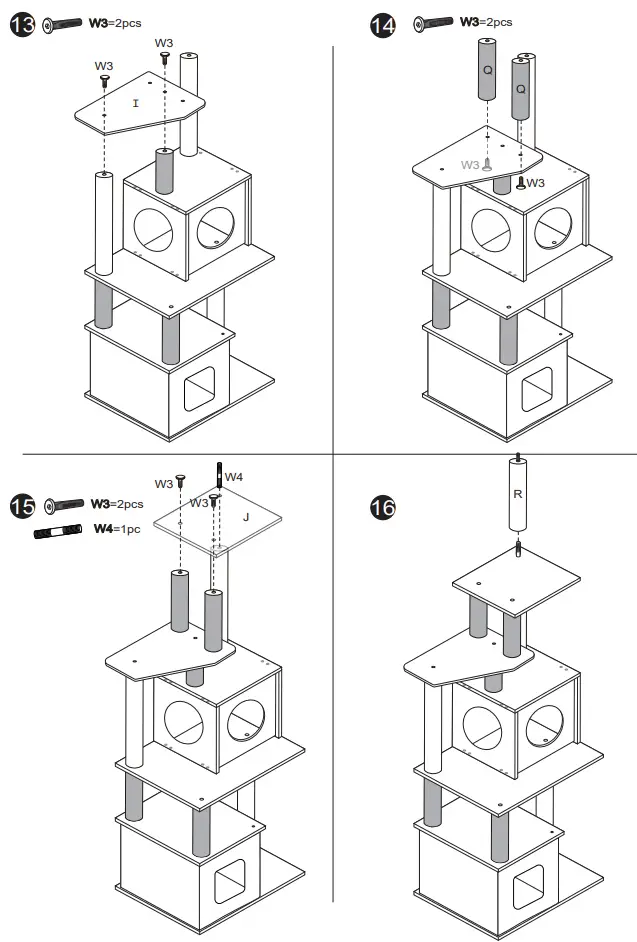 SPEEDY-PET-AMT0082-Wooden-Cat-Tower-FIG5