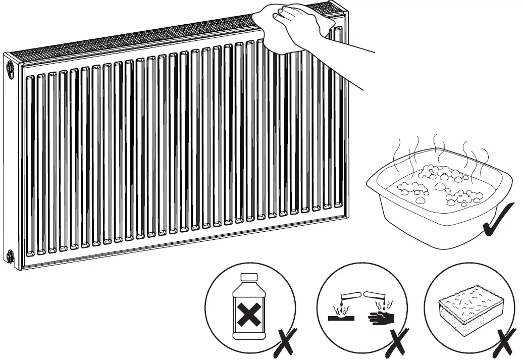 Flomasta 50593404220325 Steel Panel Radiator 18