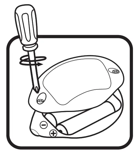 vtech Little Singing Puppy - screwdriver