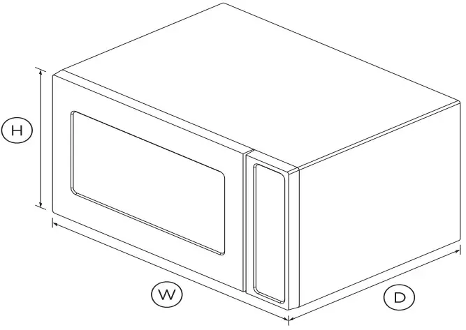 FISHER PAYKEL CMO24SS3Y 24 inch Combination Microwave Oven - Figure