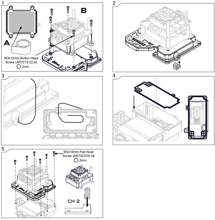 ARRMA ARA5210B 1 5 OUTCAST 4WD EXtreme Bash Roller Stunt Truck Black - Figure 15