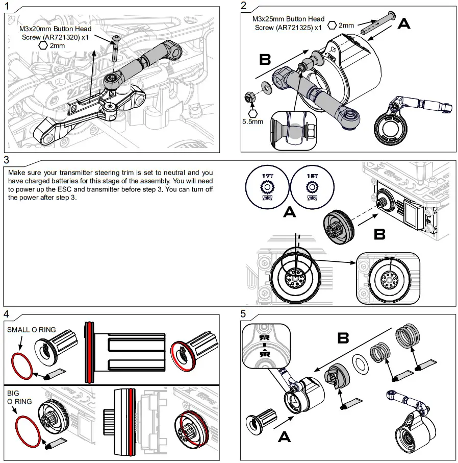 ARRMA ARA5210B 1 5 OUTCAST 4WD EXtreme Bash Roller Stunt Truck Black - Figure 18
