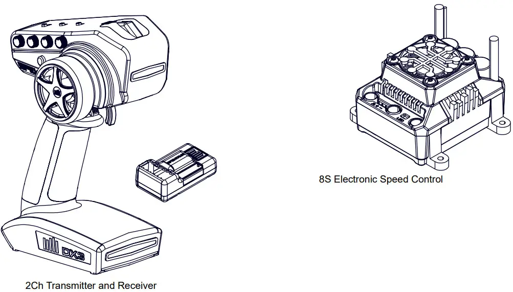 ARRMA ARA5210B 1 5 OUTCAST 4WD EXtreme Bash Roller Stunt Truck Black - Figure 3