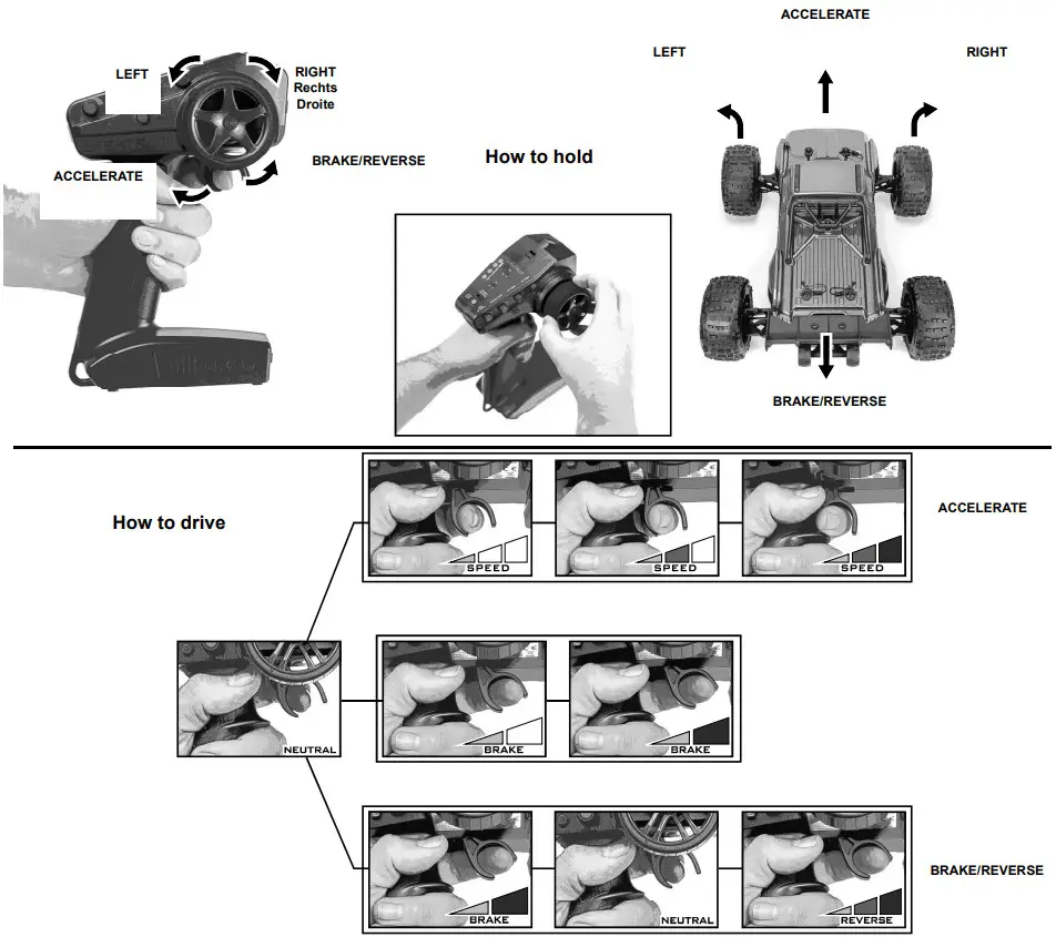 ARRMA ARA5210B 1 5 OUTCAST 4WD EXtreme Bash Roller Stunt Truck Black - Figure 31