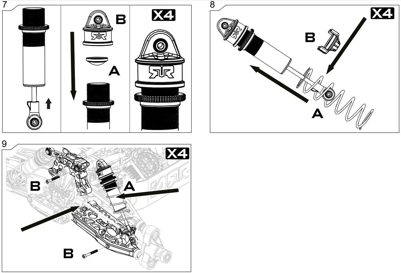 ARRMA ARA5210B 1 5 OUTCAST 4WD EXtreme Bash Roller Stunt Truck Black - Figure 42