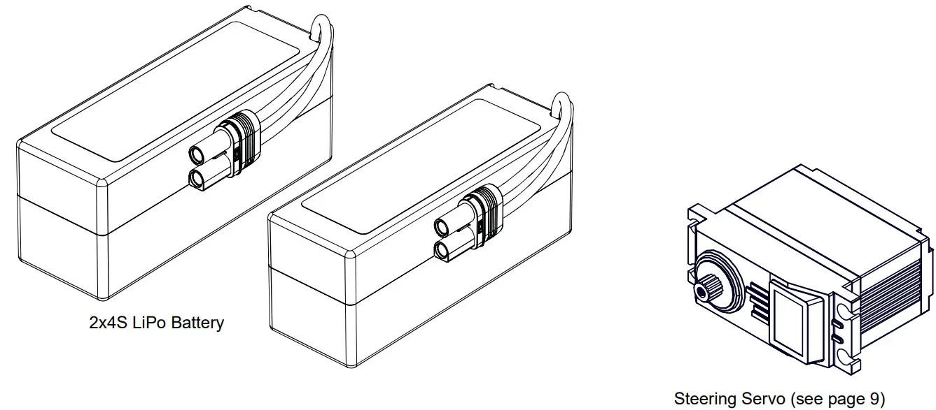 ARRMA ARA5210B 1 5 OUTCAST 4WD EXtreme Bash Roller Stunt Truck Black - Figure 5