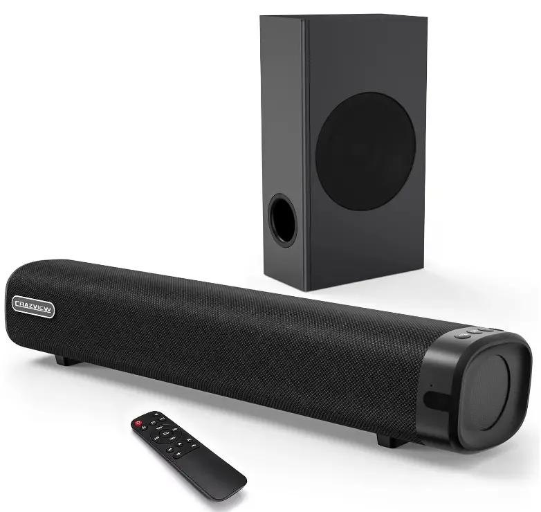 CRAZVIEW-SS07-Sound-Bars-for-TV-with-Subwoofer-Product