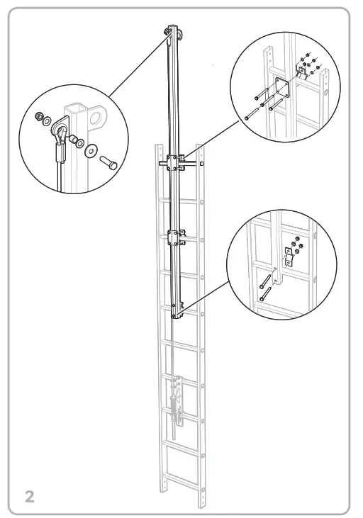 Honeywell Söll Vi Go Miller Vi Go™ Vertical Ladder Climbing Cable System- fig 1
