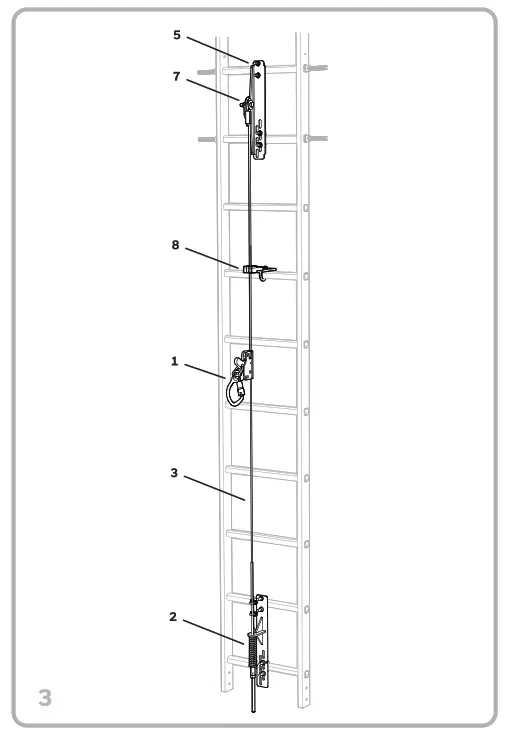 Honeywell Söll Vi Go Miller Vi Go™ Vertical Ladder Climbing Cable System- fig2