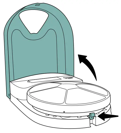 PetSafe B000GEWHNS 5 Meal Pet Feeder