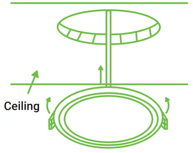 SUNCO LIGHTING 6 Inch Slim Baffle Downlight -fig7