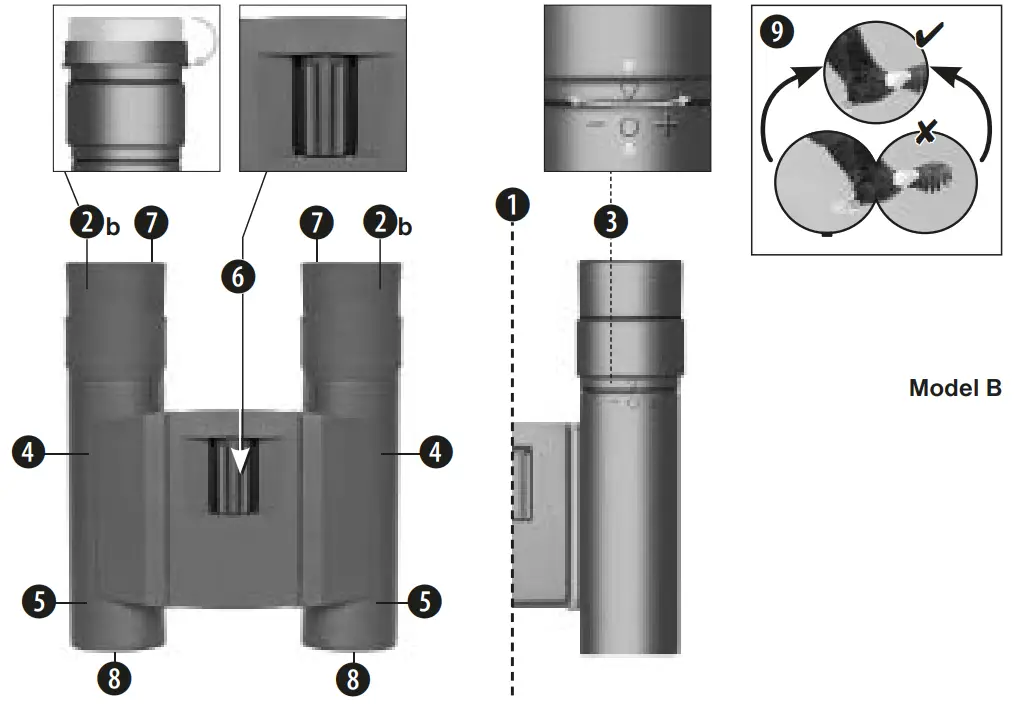 BRESSER Compact Binoculars - Fig 1