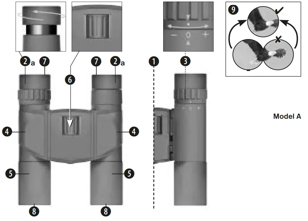 BRESSER Compact Binoculars - Fig