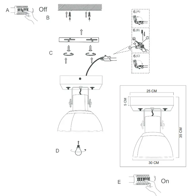 QAZQA 102355 Mangoes CL Bronze