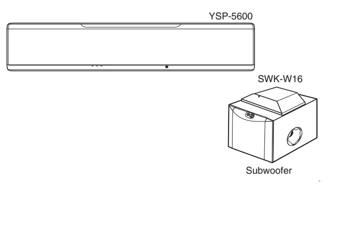 Yamaha SWK-W16 Wireless Subwoofer Kit-2