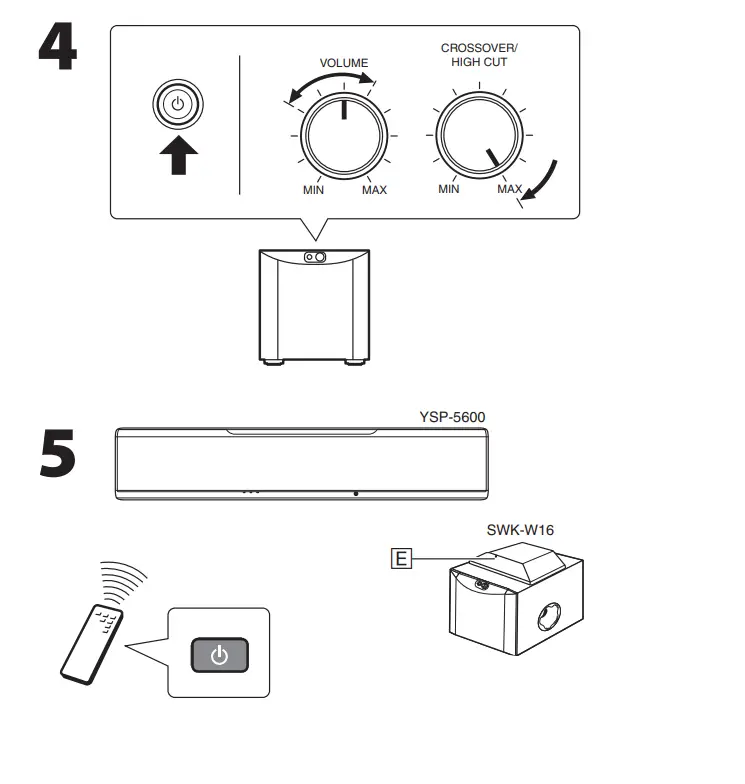 Yamaha SWK-W16 Wireless Subwoofer Kit-4