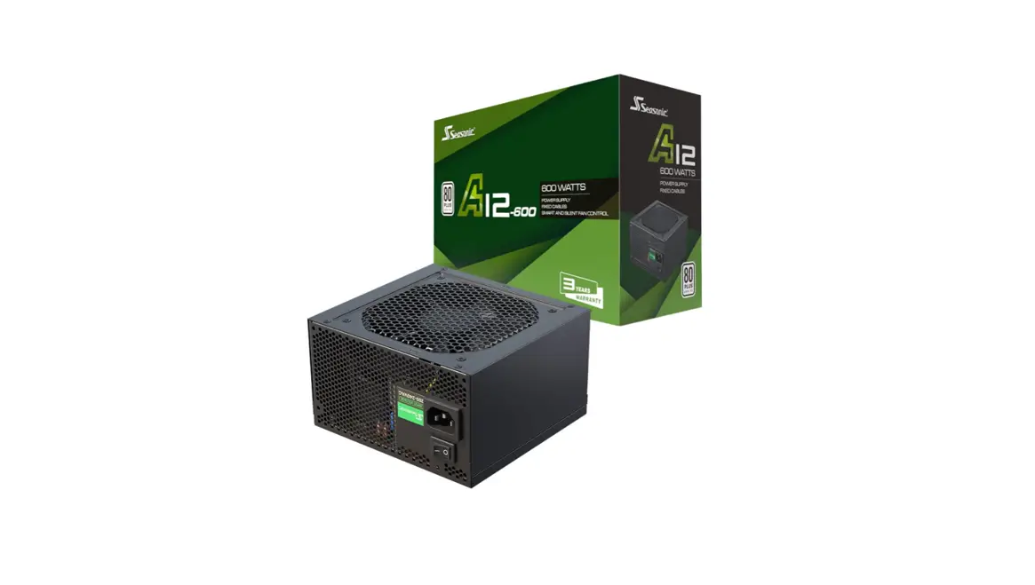 Seasonic A12-600 Desktop Computer Main Box Power Supply Installation Guide