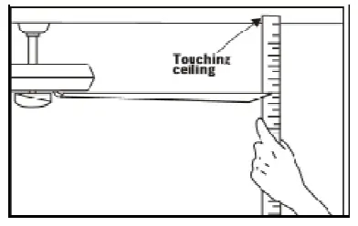 BANSA ROSE DHMTT2022090202 52 Inch Sand Nickel 5 Leaf Ceiling Fan-8