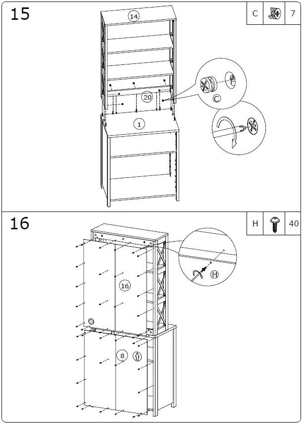 COSTWAY-JV10471DK-Microwave-Storage-Cabinet-fig-10