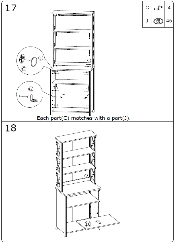 COSTWAY-JV10471DK-Microwave-Storage-Cabinet-fig-11