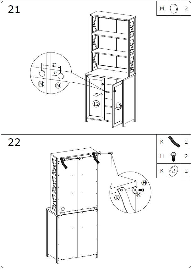 COSTWAY-JV10471DK-Microwave-Storage-Cabinet-fig-13