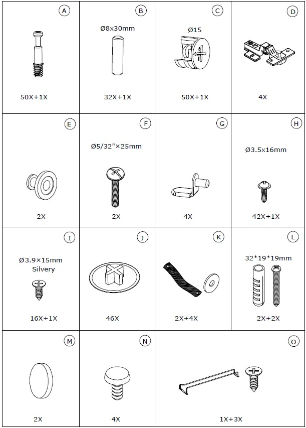 COSTWAY-JV10471DK-Microwave-Storage-Cabinet-fig-2