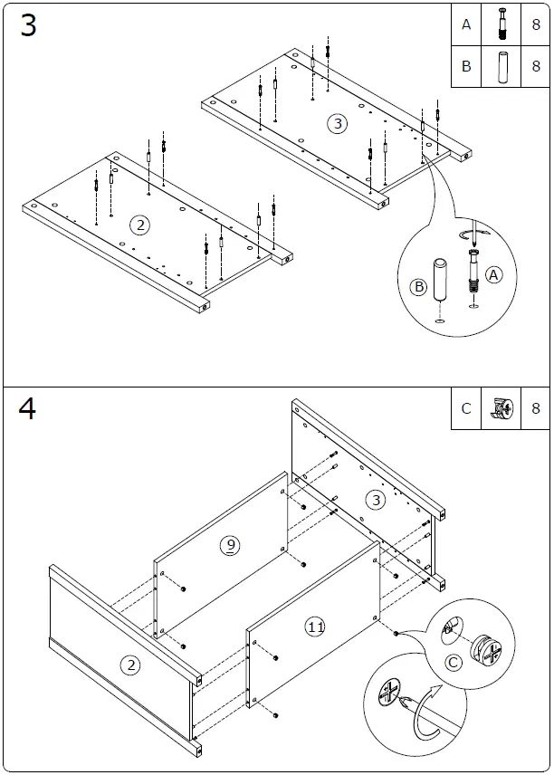 COSTWAY-JV10471DK-Microwave-Storage-Cabinet-fig-4