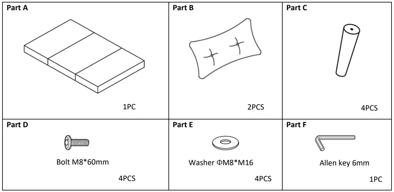 FM Velvet Foldable Sofa Bed 145cm with 2 Toss Pillow -