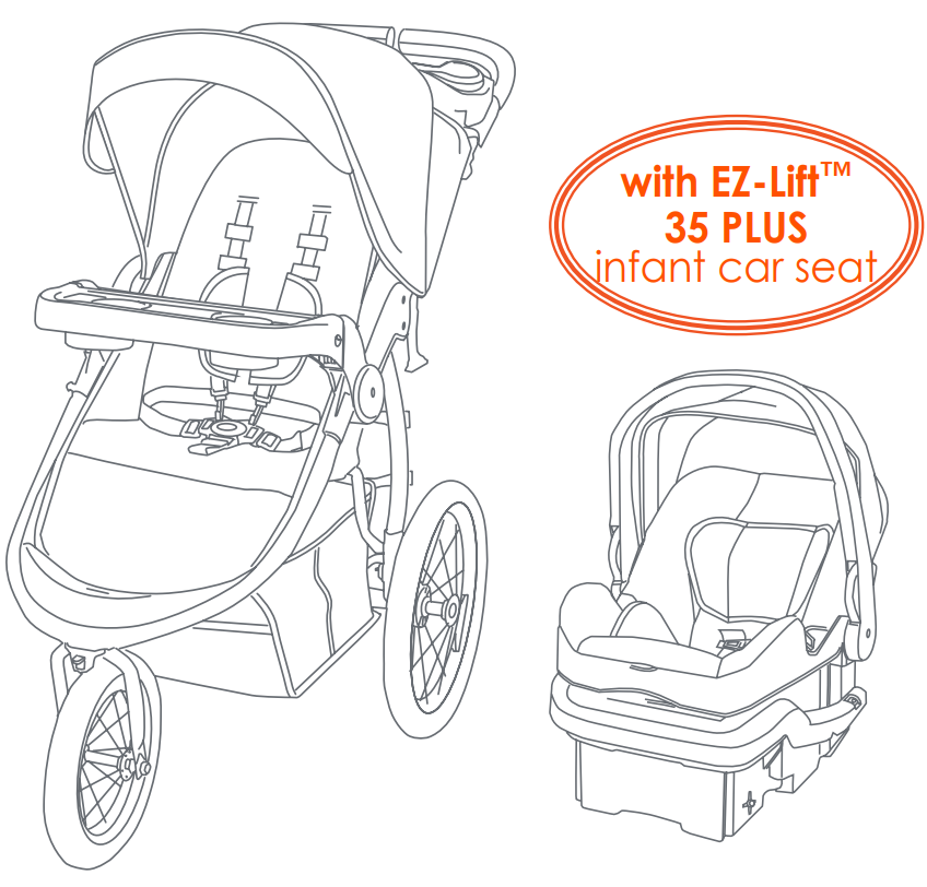 baby trend Expedition Race Tec Plus Travel System