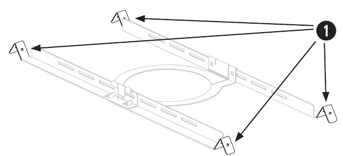 BOSE FreeSpace FS2C & FS4CE Adjustable Tile Bridge 01