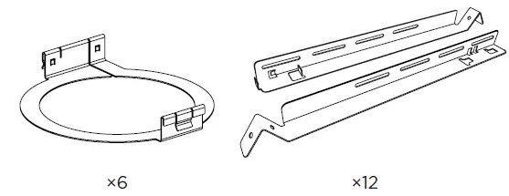 BOSE FreeSpace FS2C & FS4CE Adjustable Tile Bridge 02