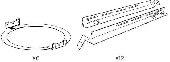 BOSE FreeSpace FS2C & FS4CE Adjustable Tile Bridge 03