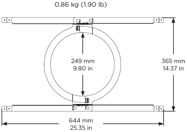 BOSE FreeSpace FS2C & FS4CE Adjustable Tile Bridge 05