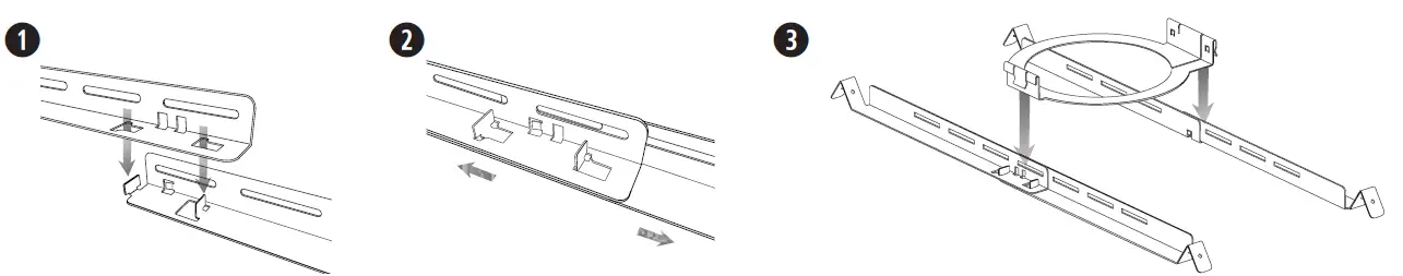 BOSE FreeSpace FS2C & FS4CE Adjustable Tile Bridge 06