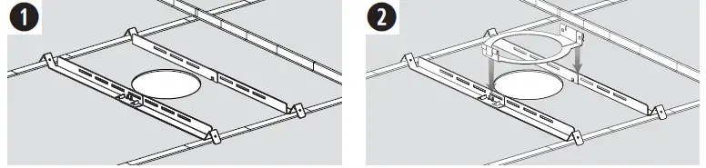 BOSE FreeSpace FS2C & FS4CE Adjustable Tile Bridge 10