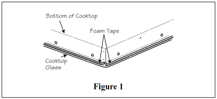 SHARP SCR3042FB Radiant Cooktop - BEFORE INSTALLING THE COOKTOP