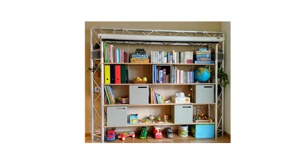 Instructables Truss Frame Shelving Unit With Home Theater Instructions