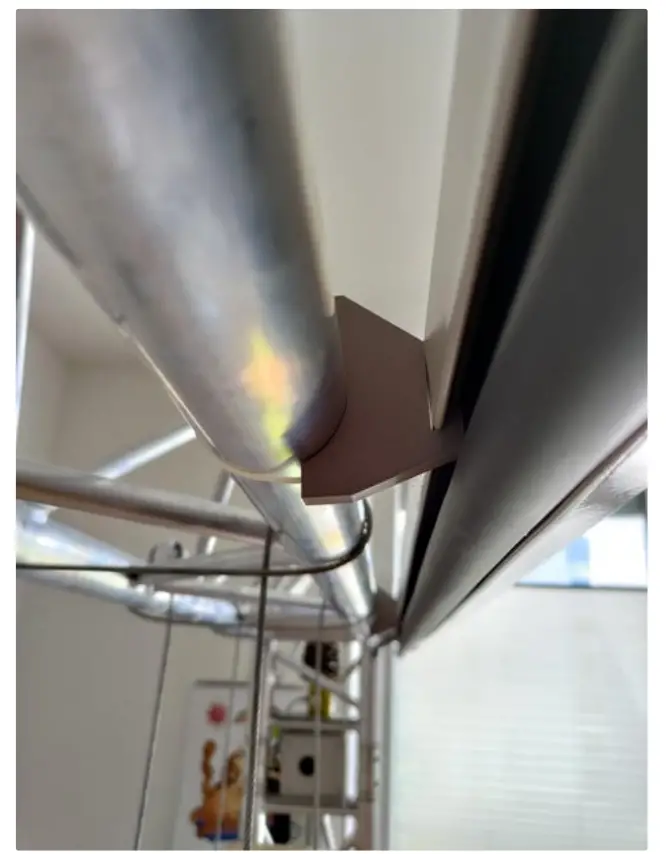 instructables Truss Frame Shelving Unit With Home Theater fig 15