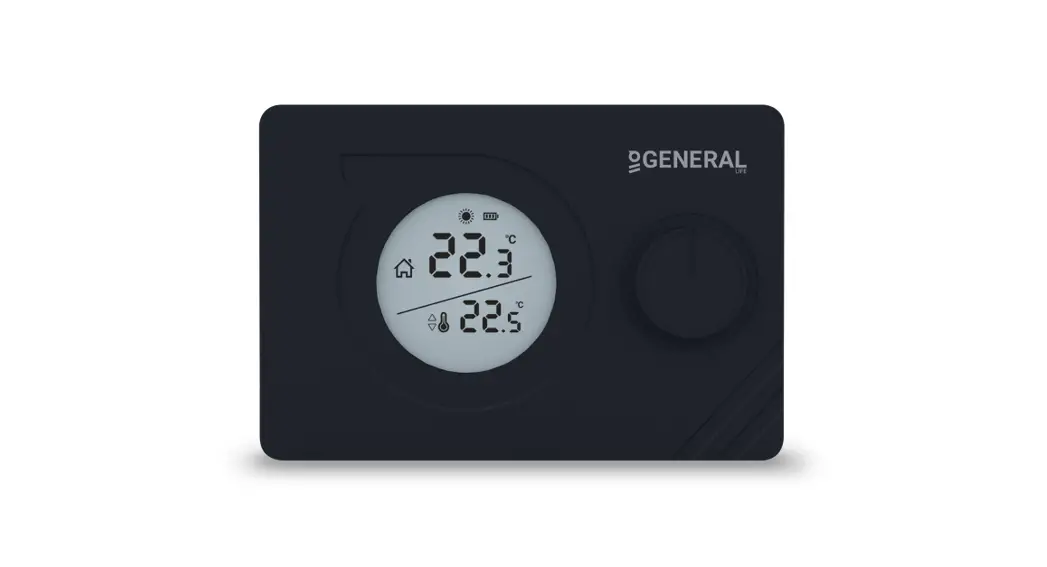 General Mitra 220 Rf Digital Room Thermostat User Manual
