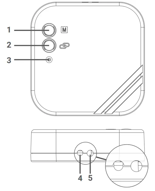 GENERAL MITRA 220 RF Digital Room Thermostat - fig 2