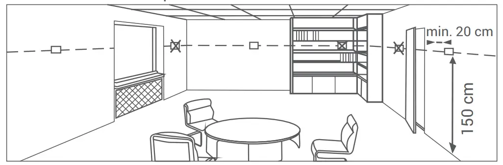 GENERAL MITRA 220 RF Digital Room Thermostat - fig 3