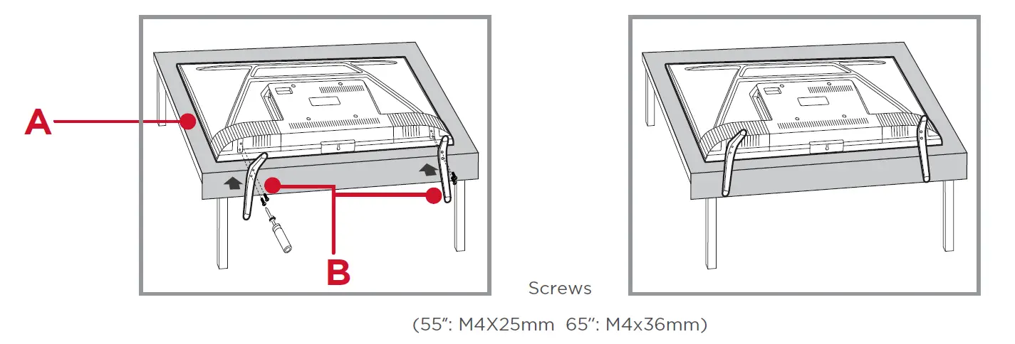 TCL 55S41 55 Inch Class 4-Series 4K UHD HDR LED Smart Roku TV 4