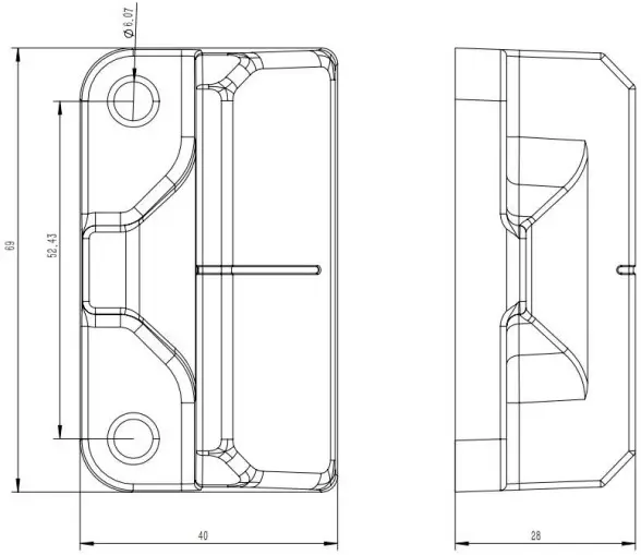 KEEPSENS KP CCXG700 DOOR Door Magnetic Sensor - Figure 3