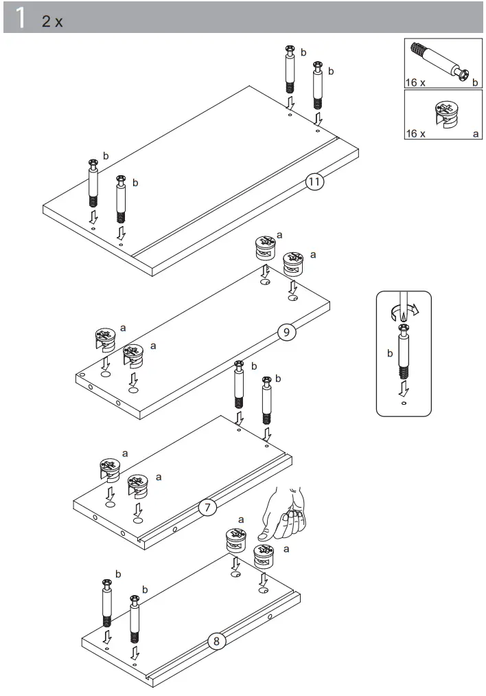 emotion N3028X0000003DE You Standing Bedside Table - Figure 2