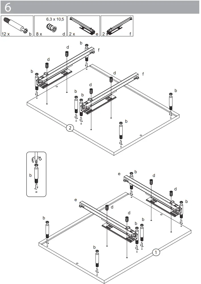 emotion N3028X0000003DE You Standing Bedside Table - Figure 5