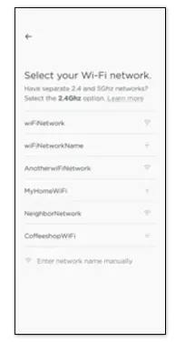 Connect To Home Wi-Fi